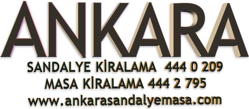 Ankara sandalye masa kiralama